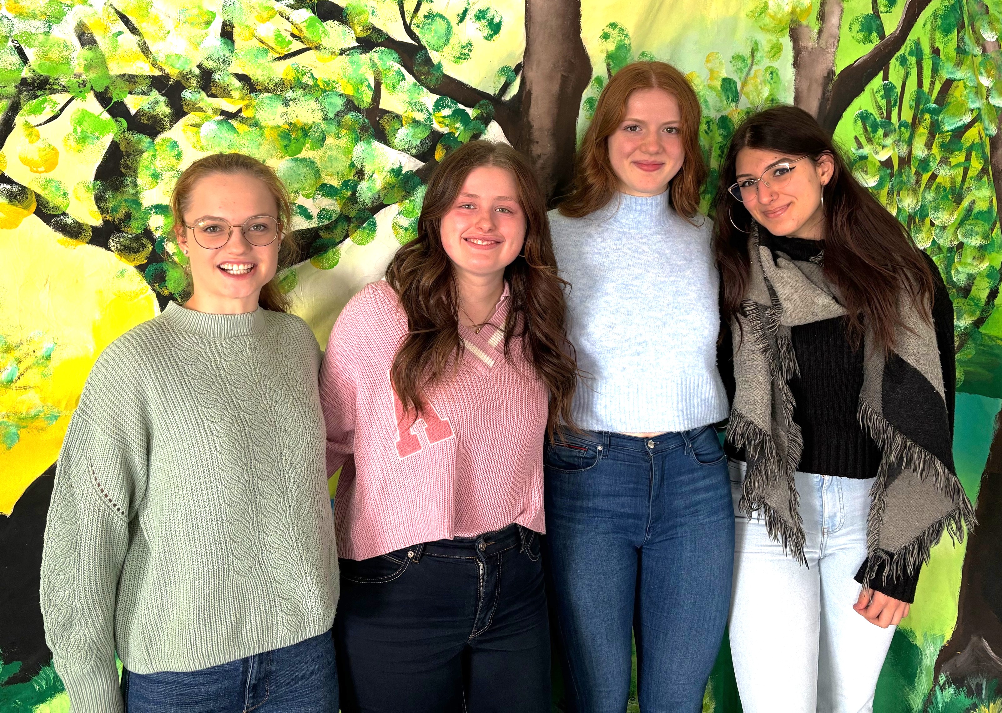 2024 FSJler Nele, Sophie, Ylva und Jasmin